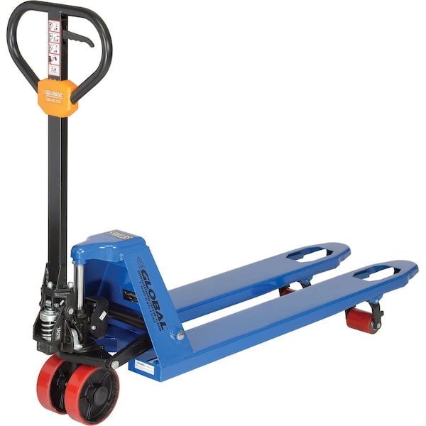 Global Industrial 5500 Lb. Capacity Narrow Aisle Pallet Jack Truck, 18 x 48 Forks 988945 - main